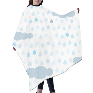 Personality  Rain And Clouds Hair Cutting Cape