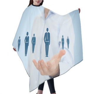 Personality  Human Resources And Customer Care Hair Cutting Cape