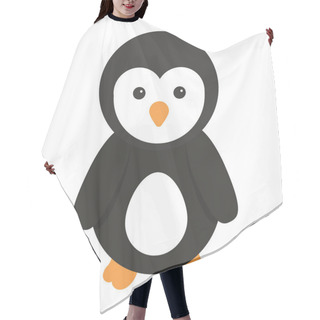 Personality   Penguin Vector Icon Hair Cutting Cape