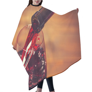 Personality  Fine Pouring Red Wine Hair Cutting Cape