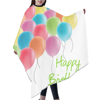 Personality  Happy Birthday Greeting Card Hair Cutting Cape