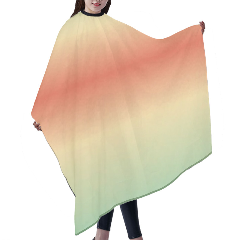 Personality  Abstract Colorful Polygonal Background Hair Cutting Cape