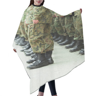 Personality  Soldiers Of The Armed Forces Hair Cutting Cape