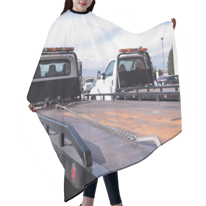 Personality  Tow Truck Hair Cutting Cape