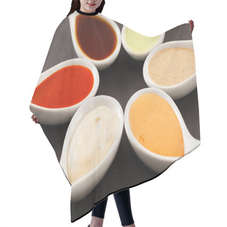 Personality  Different Kinds Of Sauce Hair Cutting Cape