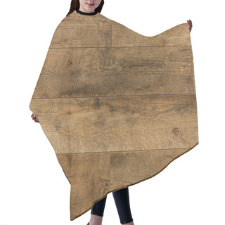 Personality  Empty Wooden Surface Hair Cutting Cape