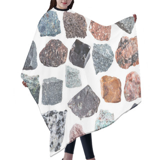 Personality  Collection Of Igneous Rock Specimens Hair Cutting Cape