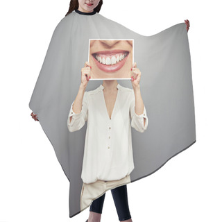 Personality  Concept Of Good Mood Hair Cutting Cape