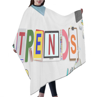 Personality  Trends Design Modern Concept Hair Cutting Cape