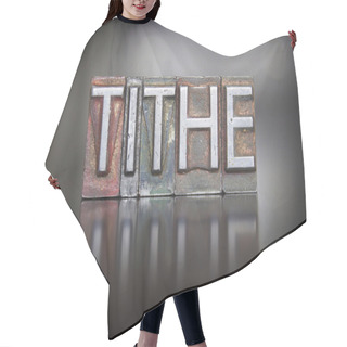 Personality  Tithe Letterpress Hair Cutting Cape