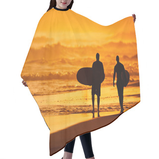 Personality  Sunset Surfers Hair Cutting Cape
