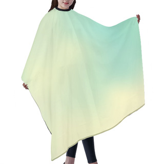 Personality  Sky Blue Background Hair Cutting Cape