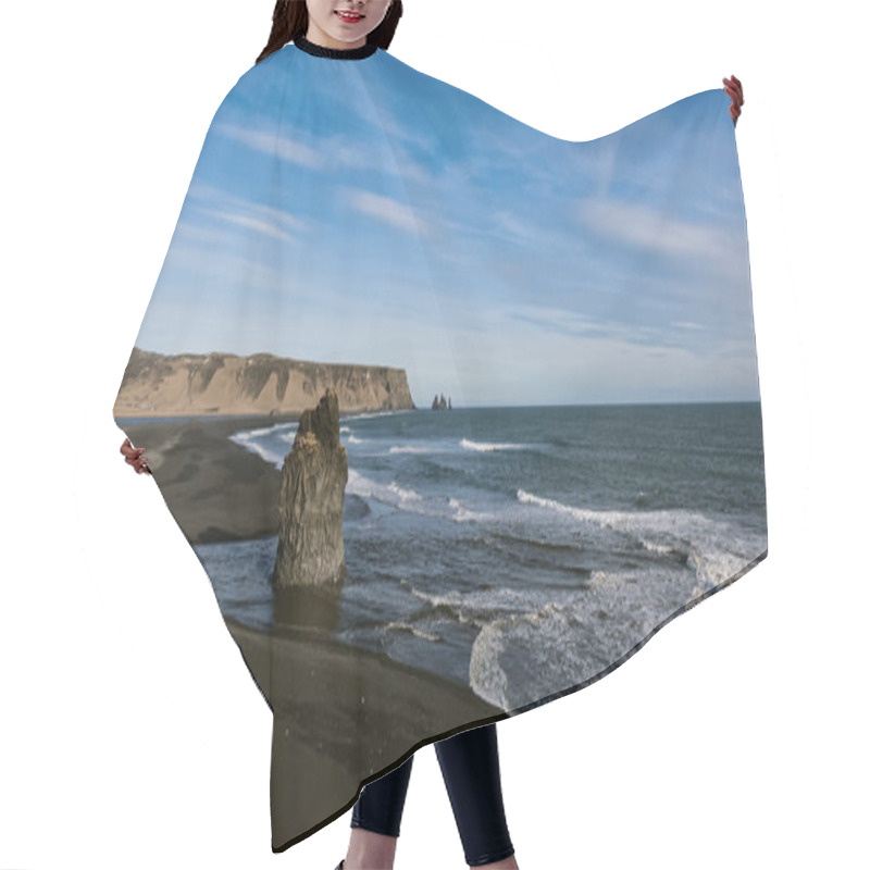 Personality  Scenic Landscape Of Southern Iceland Hair Cutting Cape