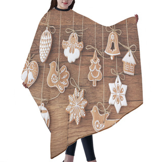 Personality  Gingerbread Cookies Hair Cutting Cape