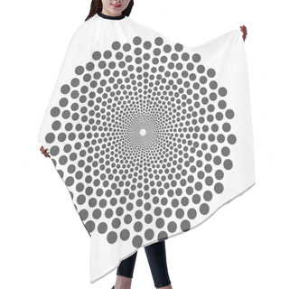 Personality  Abstract Dotted Design Element Hair Cutting Cape