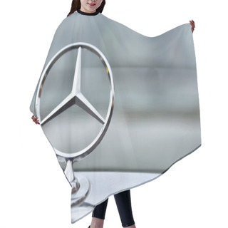 Personality  Mercedes Vintage Car Sign From Germany Hair Cutting Cape