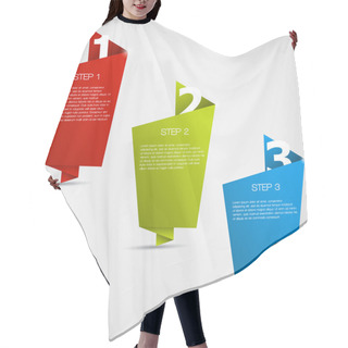 Personality  Web Design Vector Withe Place For Your Text Hair Cutting Cape
