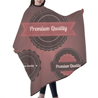 Personality  Vector Set: Premium Quality Hair Cutting Cape