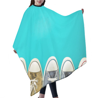 Personality  The Vintage Sneakers. Hair Cutting Cape
