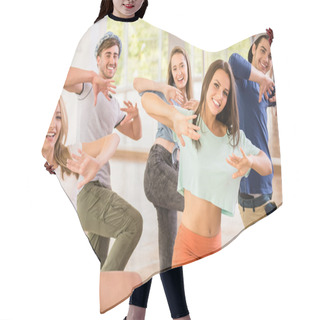 Personality  Dancing People Hair Cutting Cape