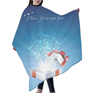 Personality  Open Explore Gift With Stars Background Hair Cutting Cape