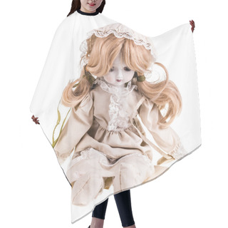 Personality  Beautiful Doll Hair Cutting Cape