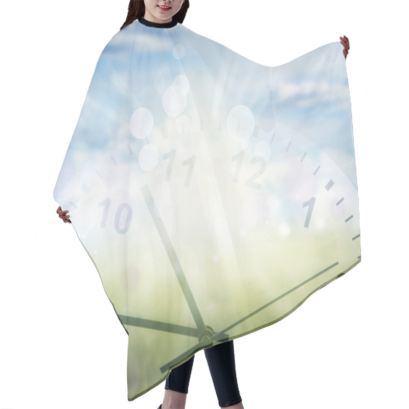 Personality  Springtime hair cutting cape