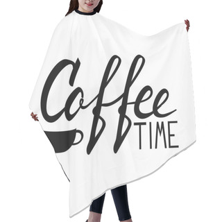 Personality  Coffee Lettering, Logo, Hair Cutting Cape