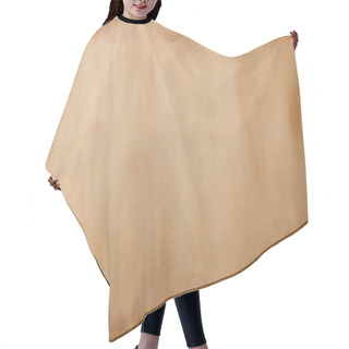 Personality  Top View Of Old Textured Parchment Paper  Hair Cutting Cape