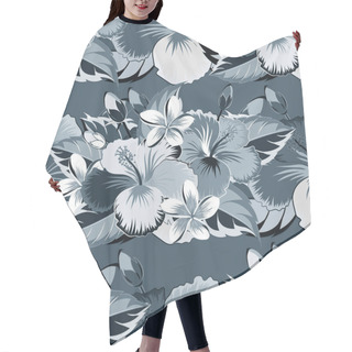 Personality  Vintage Floral Ornament. Abstract Classic Seamless Pattern Hair Cutting Cape