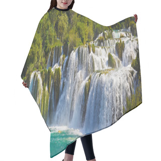 Personality  Waterfall KRKA In Croatia Hair Cutting Cape