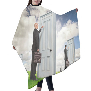 Personality  Salesmen Hair Cutting Cape