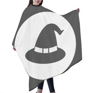 Personality  Halloween Witch Hat Icon Hair Cutting Cape