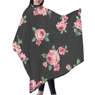 Personality  Pattern Of The Rose Hair Cutting Cape