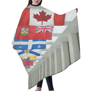 Personality  Canadian Flags Hair Cutting Cape