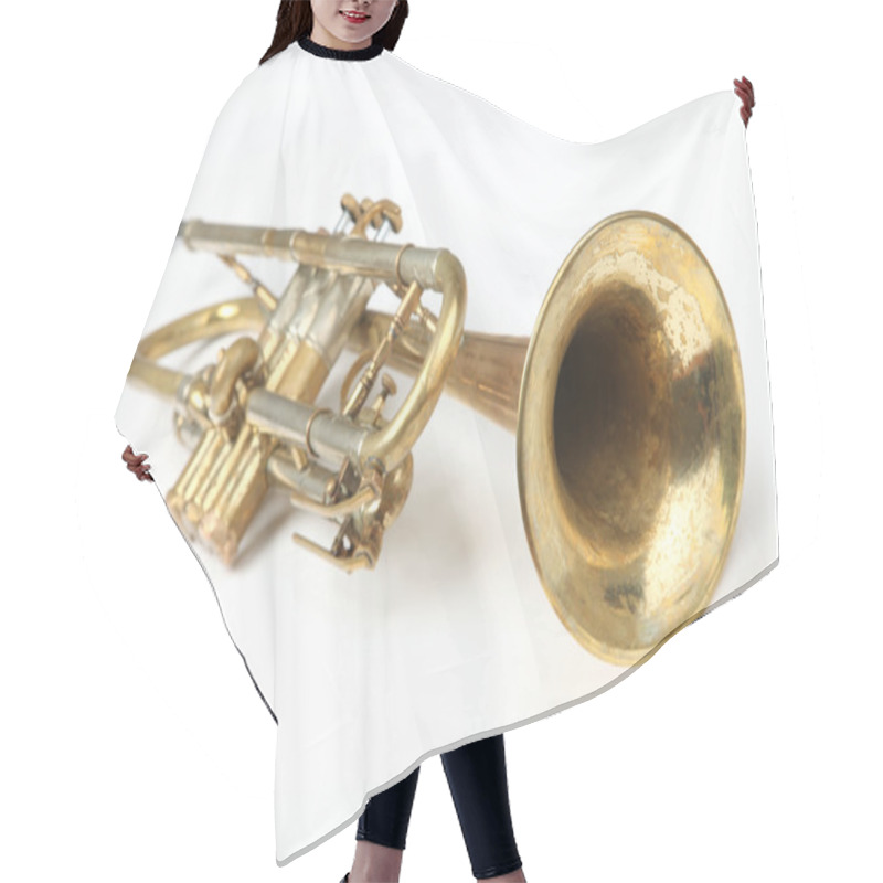 Personality  Trumpet Hair Cutting Cape