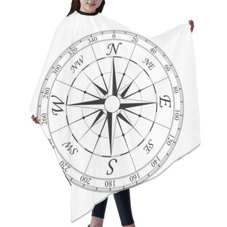 Personality  Compass Rose#2 Hair Cutting Cape