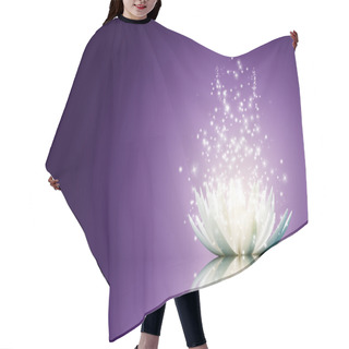 Personality  Lotus Flower Hair Cutting Cape