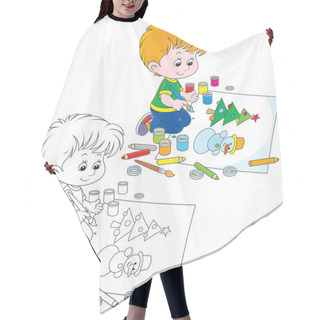 Personality  Little Artist Hair Cutting Cape