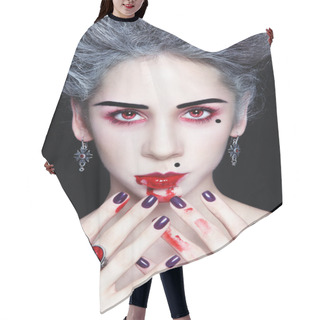Personality  Lady Vampire Hair Cutting Cape