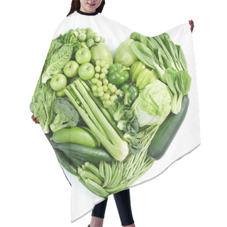 Personality  Green Healthy Food Hair Cutting Cape