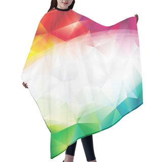 Personality  Abstract Geometric Background Hair Cutting Cape