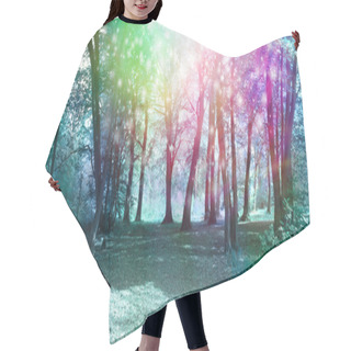 Personality  Magical Spiritual Woodland Energy Background Hair Cutting Cape
