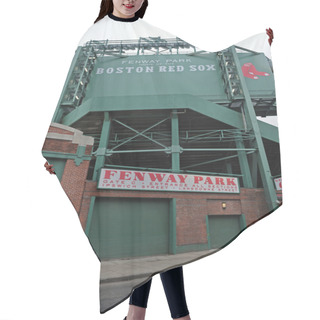 Personality  Fenway Park In Boston Massachusetts Hair Cutting Cape