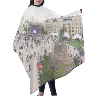 Personality  Eurovision Song Contest  Fan Zone Hair Cutting Cape