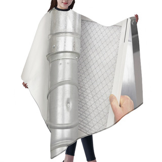 Personality  Home Air Filter Replacement Hair Cutting Cape