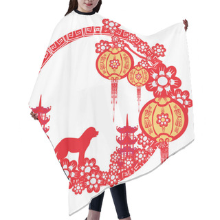 Personality  Chinese Zodiac The Year Of Dog - Frame Hair Cutting Cape