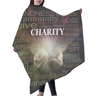 Personality  Help Our Charity Fundraising Campaign  Hair Cutting Cape