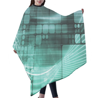 Personality  Medical Research And Corporate Technology As Art Hair Cutting Cape