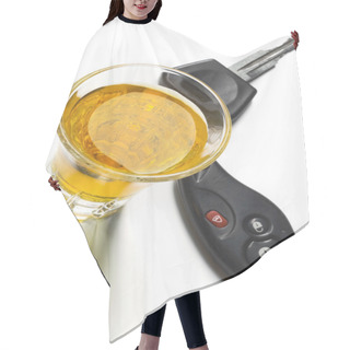 Personality  Drink And Drive Hair Cutting Cape